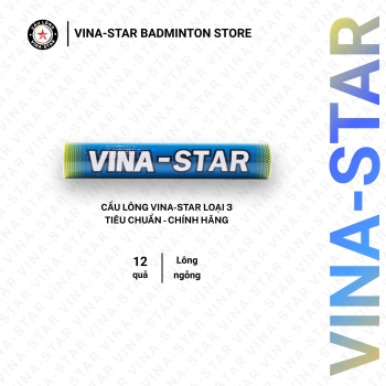 Cầu lông Vina-star ống xanh than 3