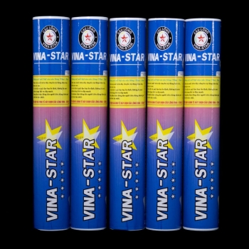 Cầu lông Vina-star - loại 2 - Vỏ Xanh